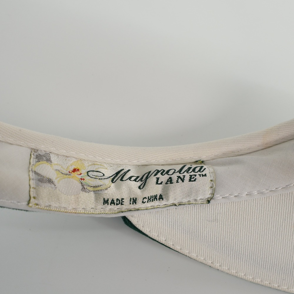 2007 Masters Golf Tournament Visor Magnolia Lane Green White Adjustable - Picture 3 of 5